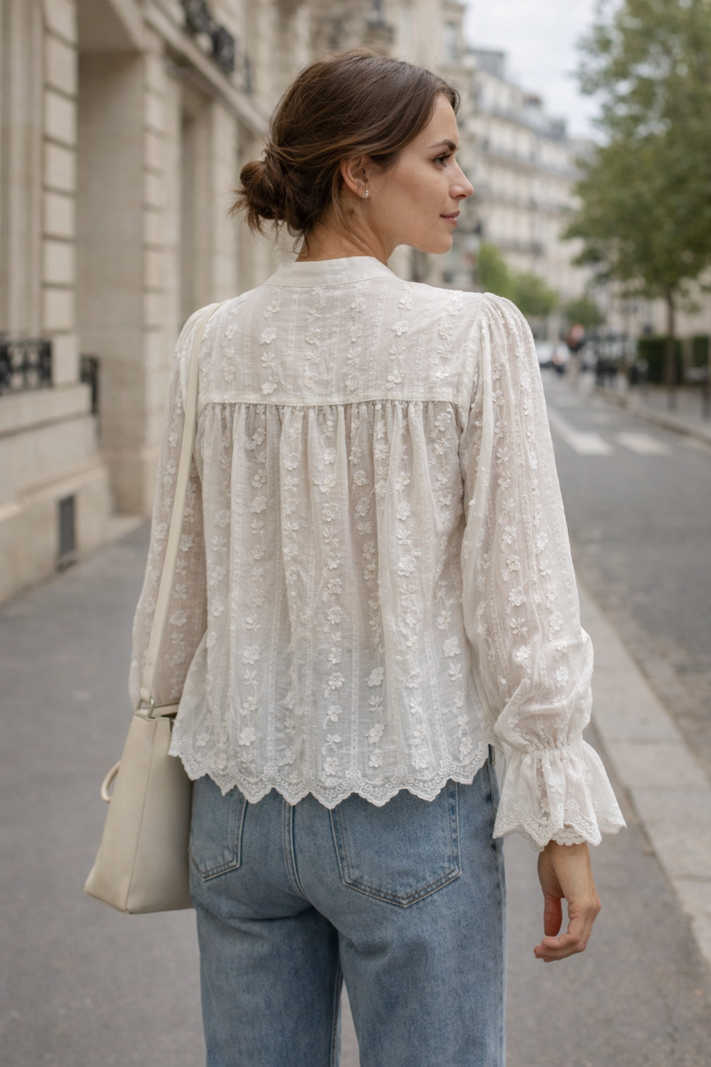 Chemise Broderie Romantique
