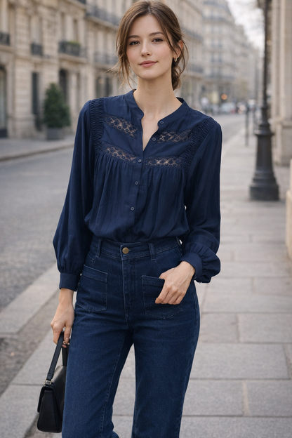 Chemise Dentelle Floral