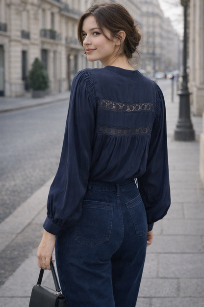 Chemise Dentelle Floral