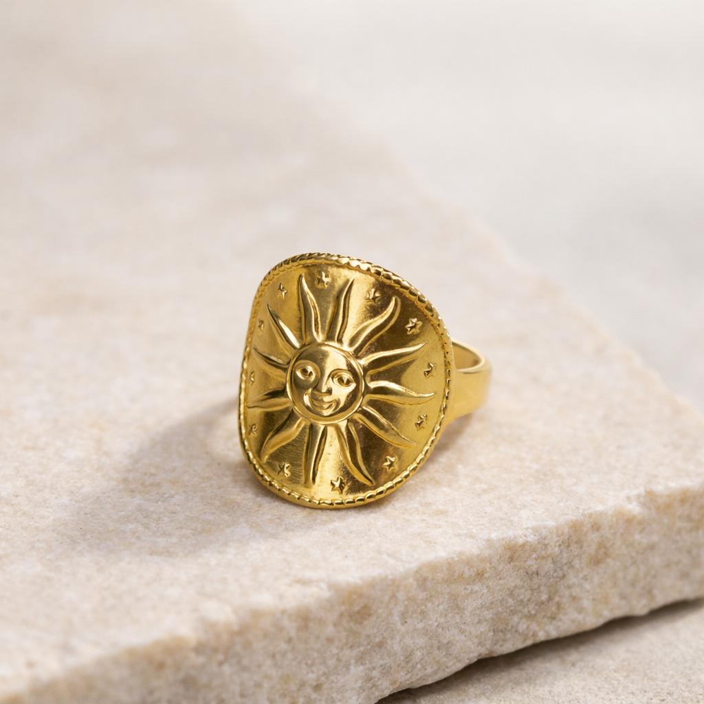 Bague Soleil Vintage