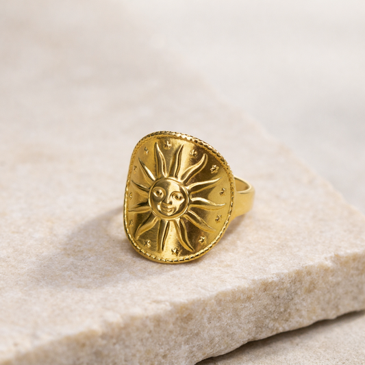 Bague Soleil Vintage