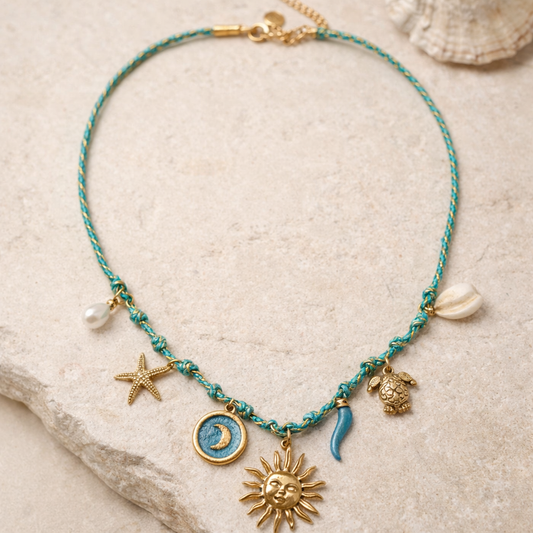 Collier Soleil Turquoise