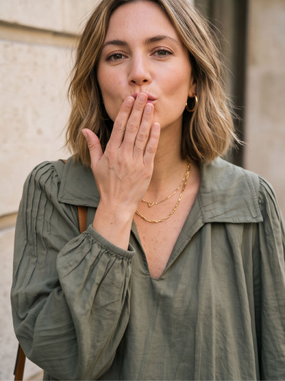 Blouse Solenne - Voile Oversize