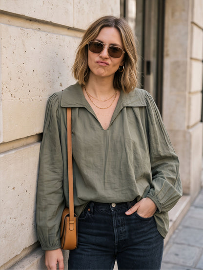 Blouse Solenne - Voile Oversize