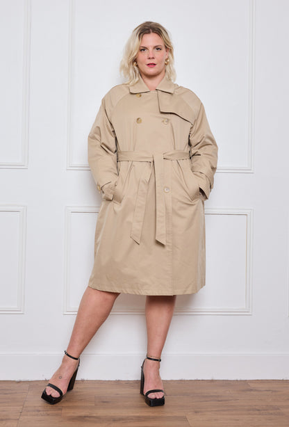 Trench Chic Femme - TU du 44 au 50