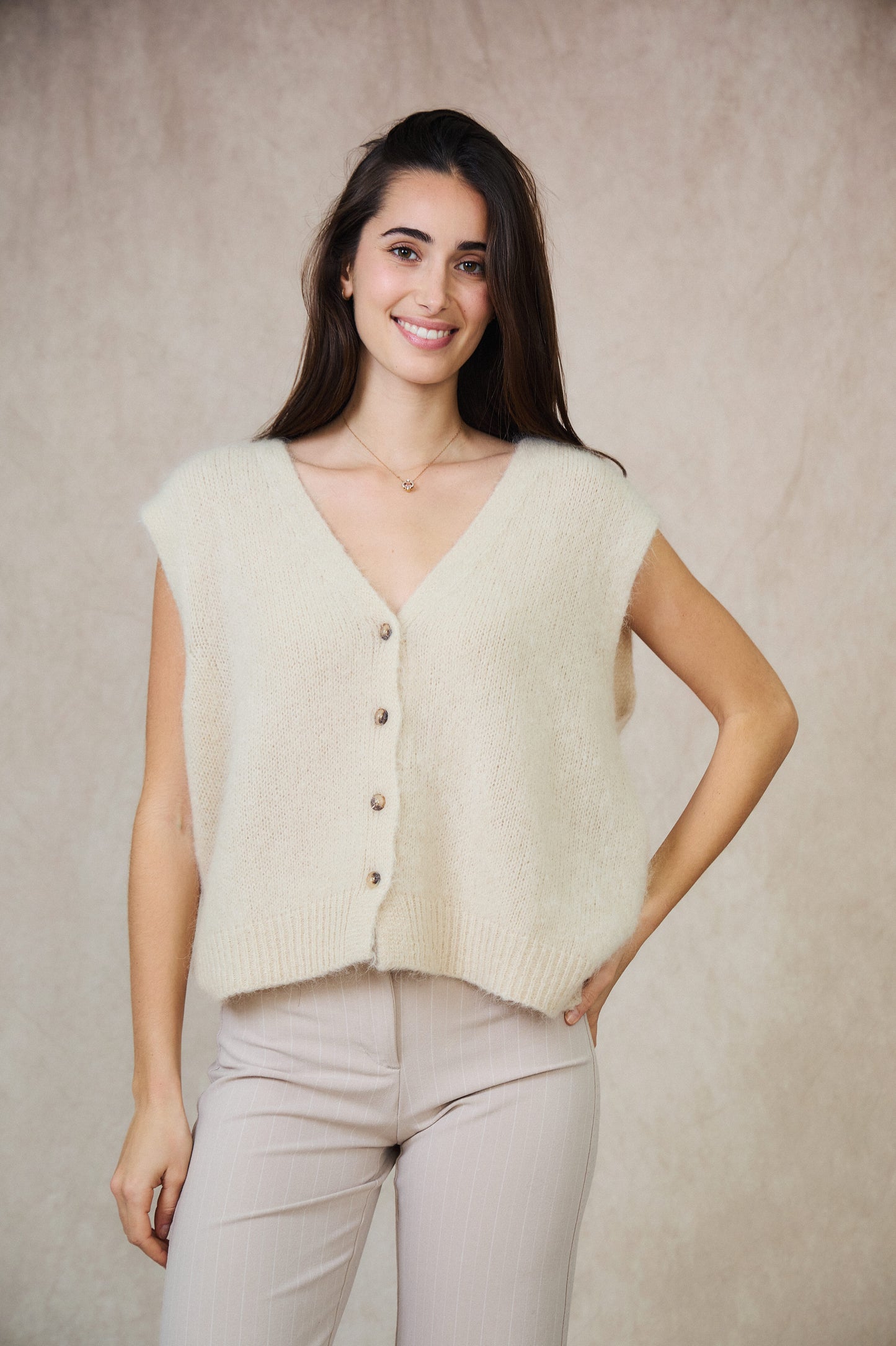 Gilet sans Manches Intemporel