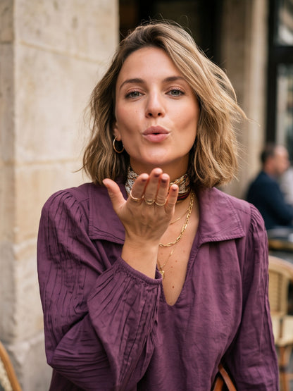Blouse Solenne - Voile Oversize
