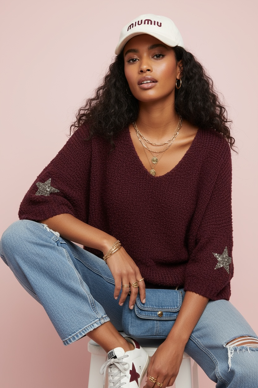 Pull Stars Bouclette