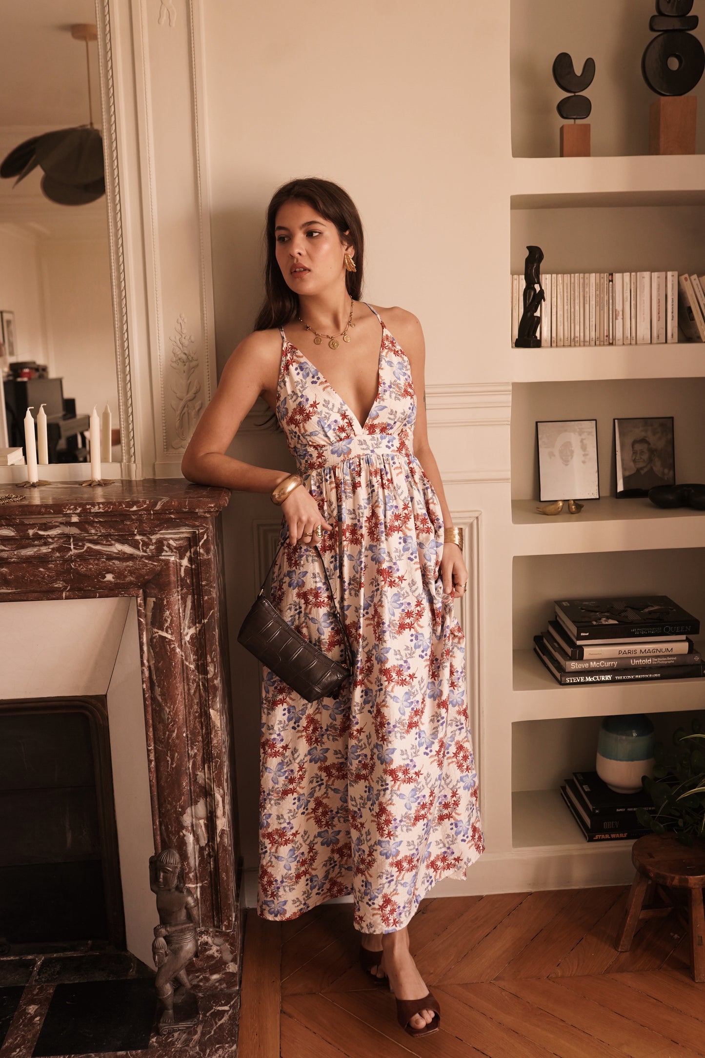 Robe Romantique Fleurie