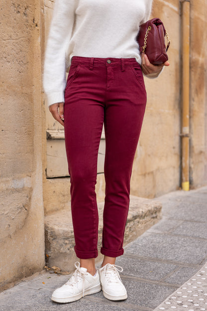 Pantalon Chino Femme