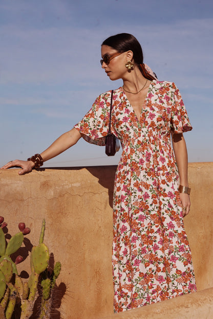 Robe Fleurie Romantique