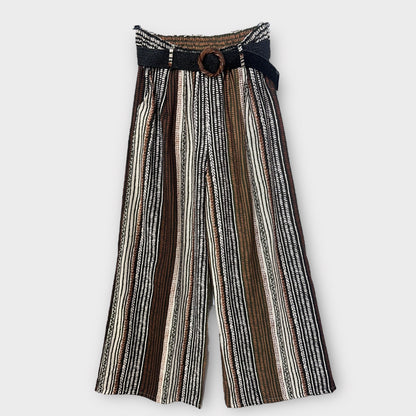 Pantalon Rayures Ethniques