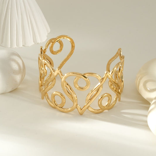 Manchette Dorée Ajourée