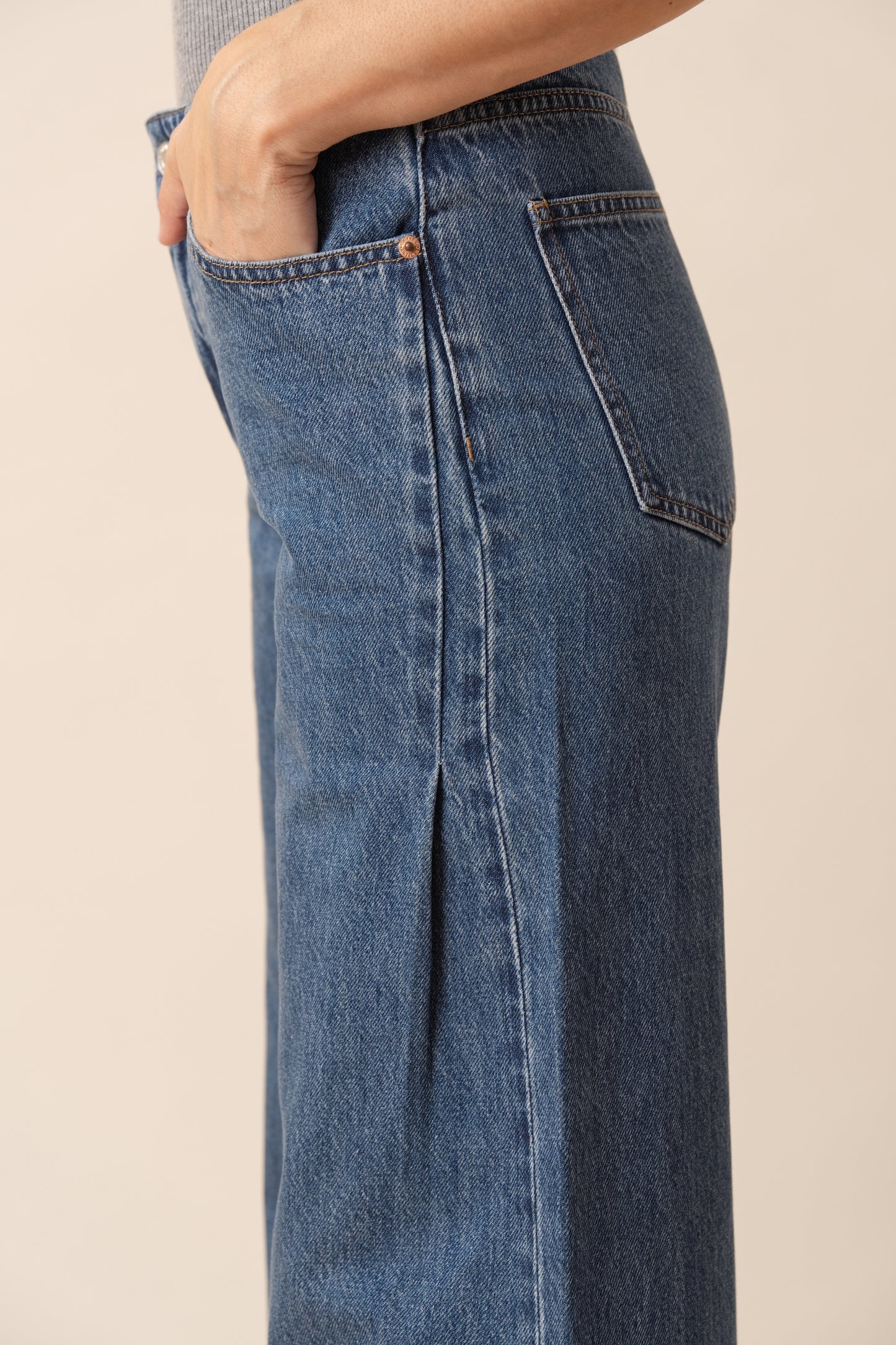 Pantalon Ana - Bleu Stone