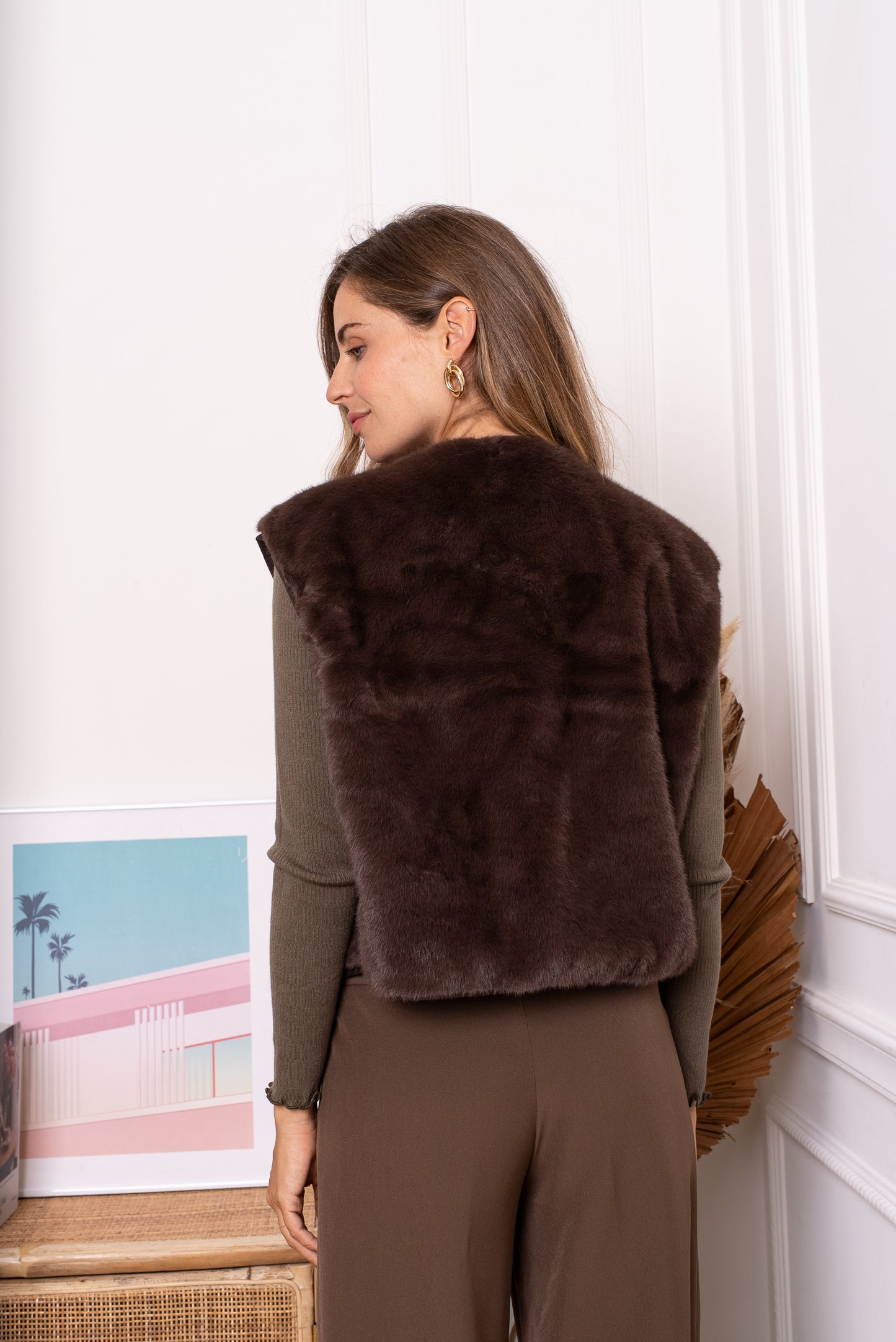 Gilet Peluche Trendy
