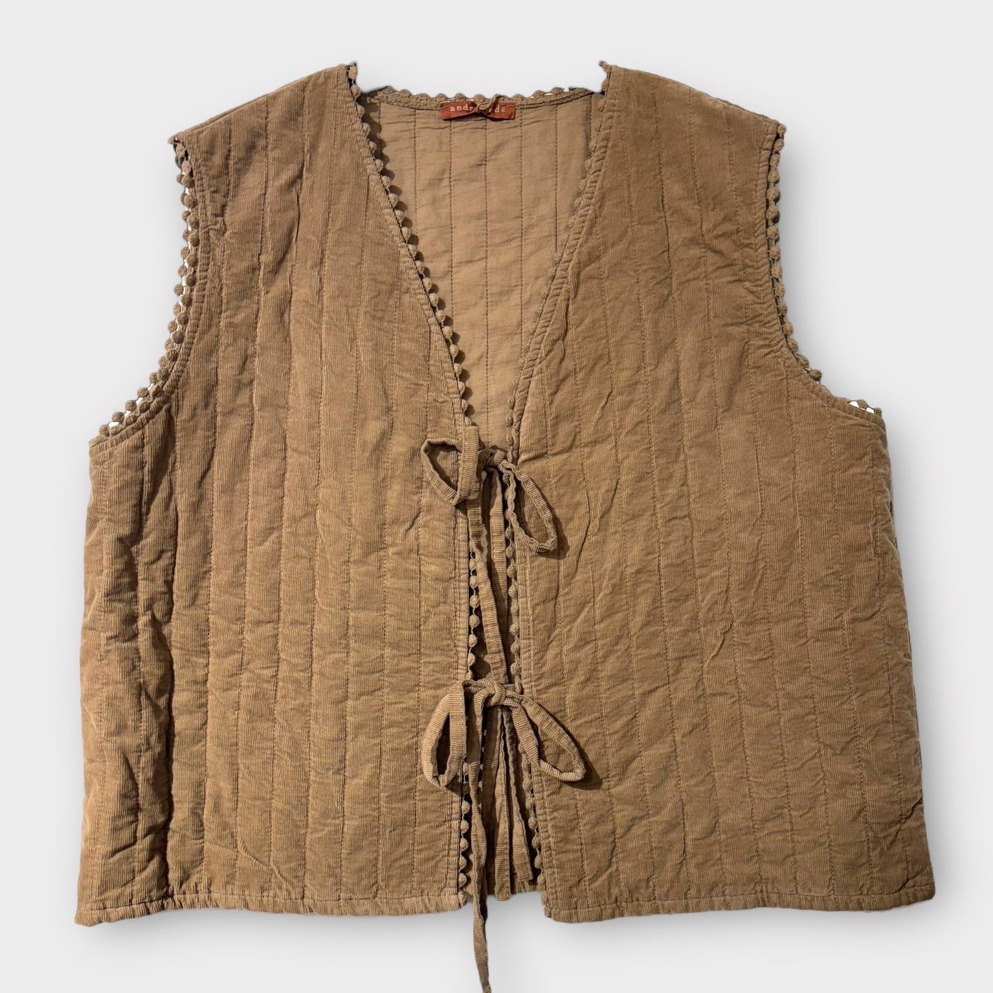 Gilet Coton Texturé