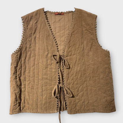 Gilet Coton Texturé
