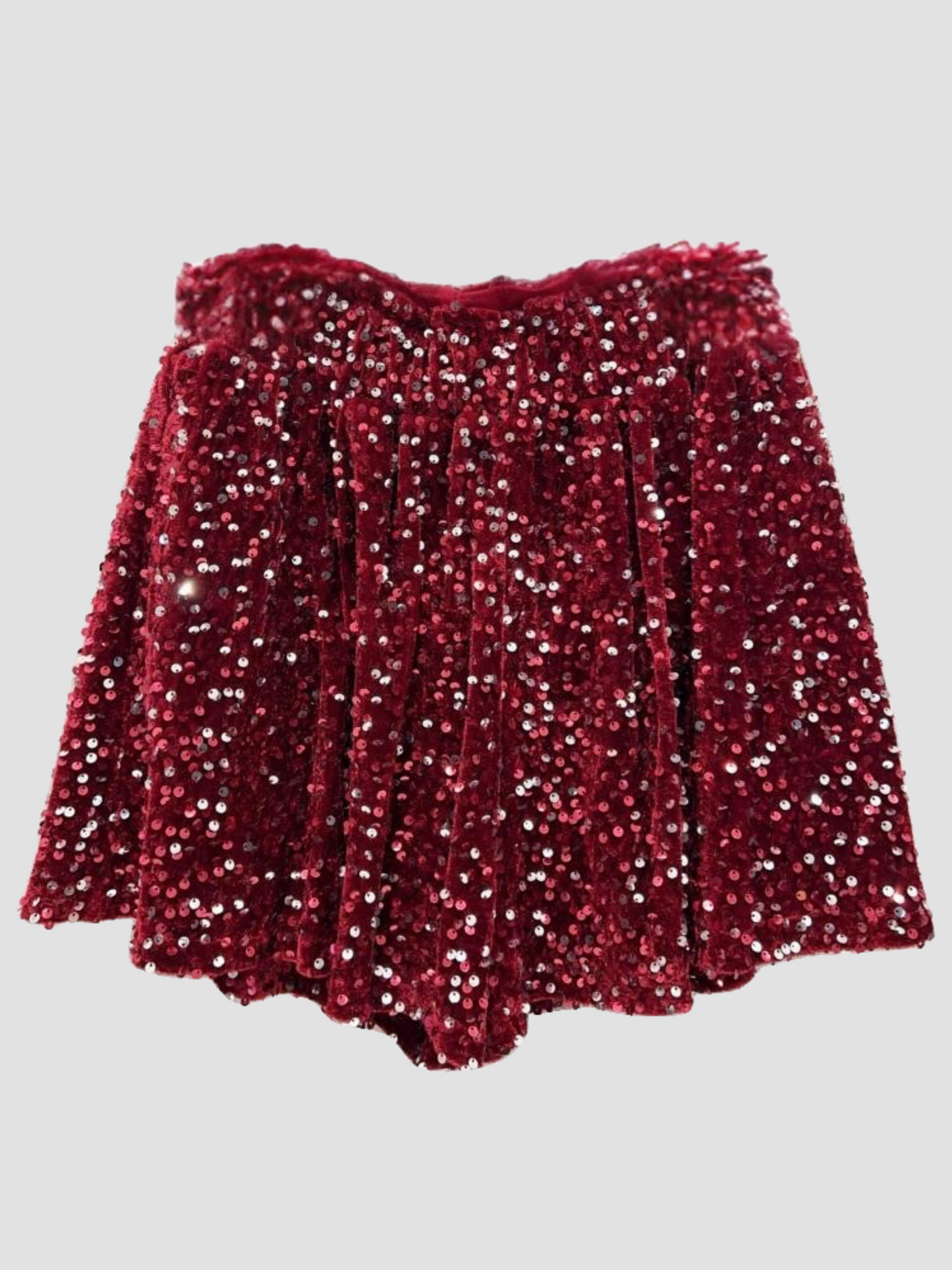 Short en Sequins Velours