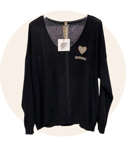 Pull Cachemire Amour