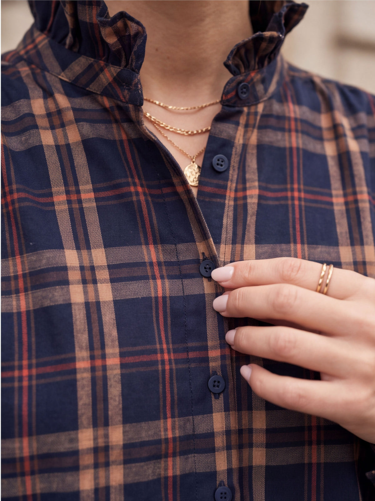 Chemise Joséphine - Carreaux Tartan