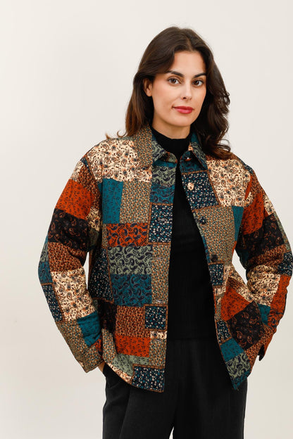 Veste Patchwork Bohème