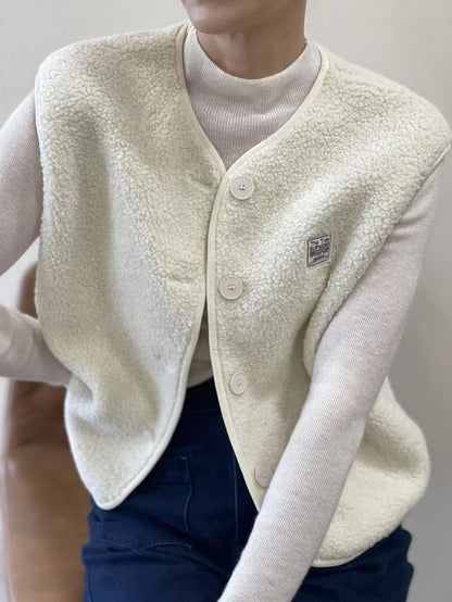 Gilet sans Manches Sherpa