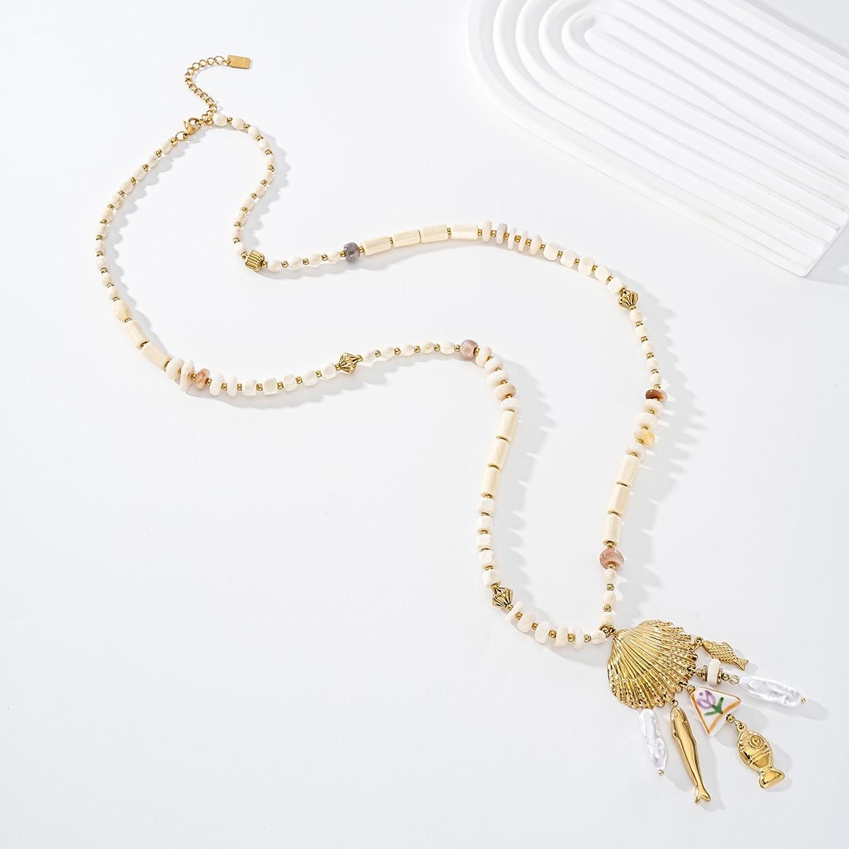 Sautoir Perles Naturelles