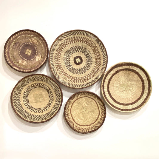 Lot de 5 paniers muraux Tonga
