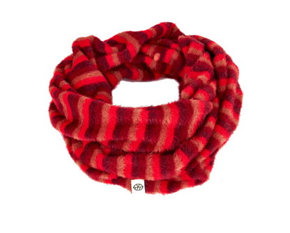 Snood de Fourrure Rayé