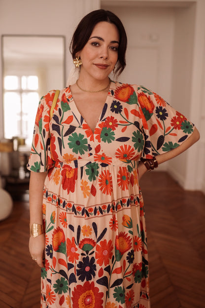 Robe Longue Colorée du 42 au 46