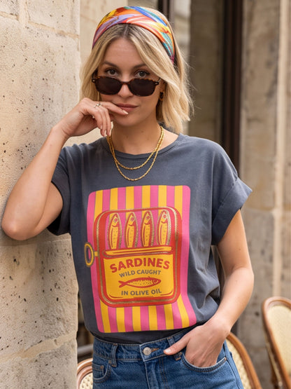 Tee-shirt Zélie - Sardines Vintage