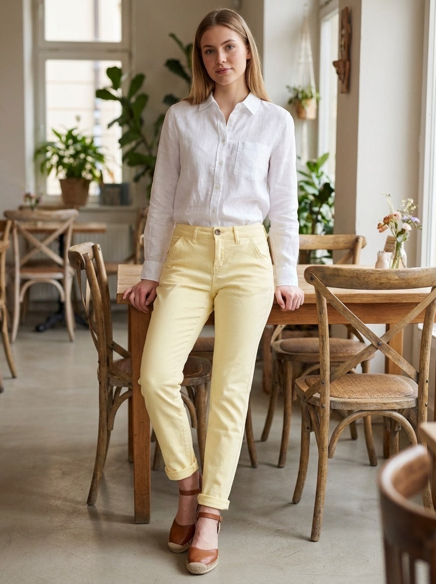 Pantalon Chino Femme