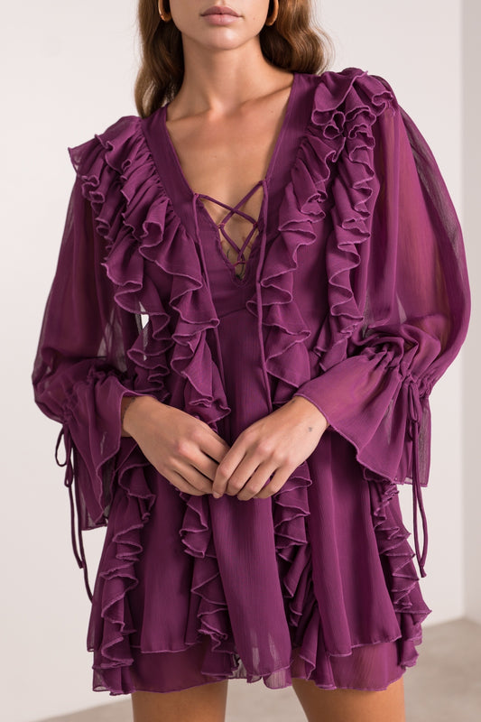 Robe Volantée Bohème