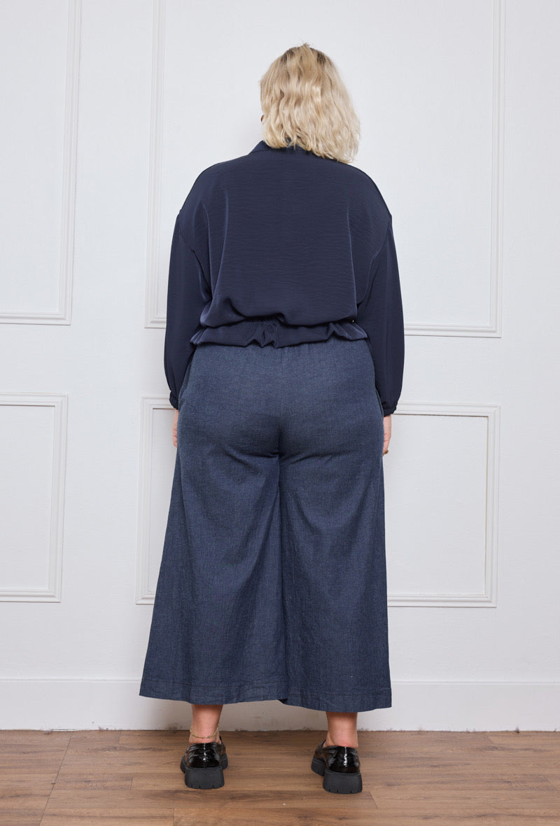 Veste Zippée Satinée - TU du 44 au 50