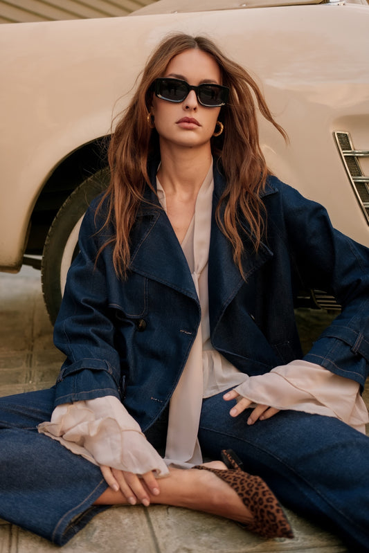 Veste Denim Oversize