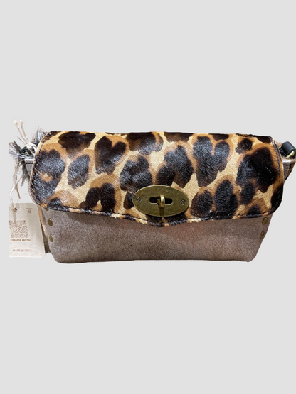 Sac Pochette en Cuir Amy