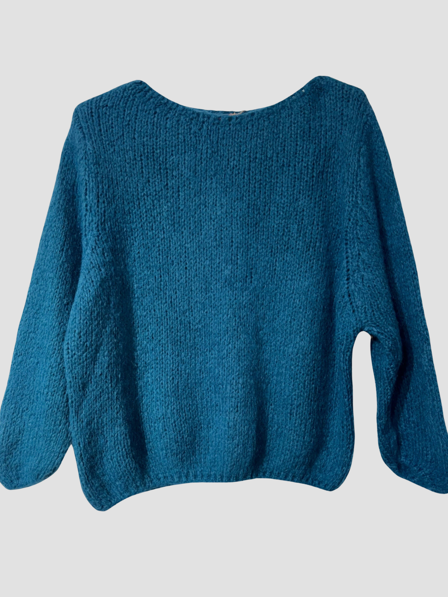 Pull en Maille Col Bateau