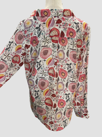 Chemise Imprimée Fruits et Fleurs