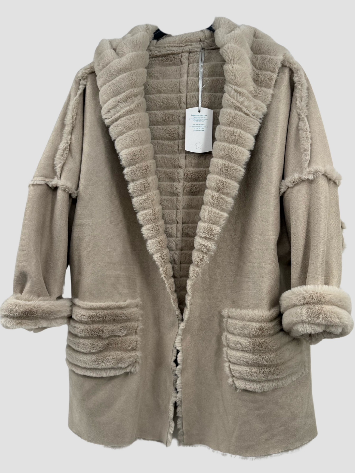 Manteau Réversible Fourrure