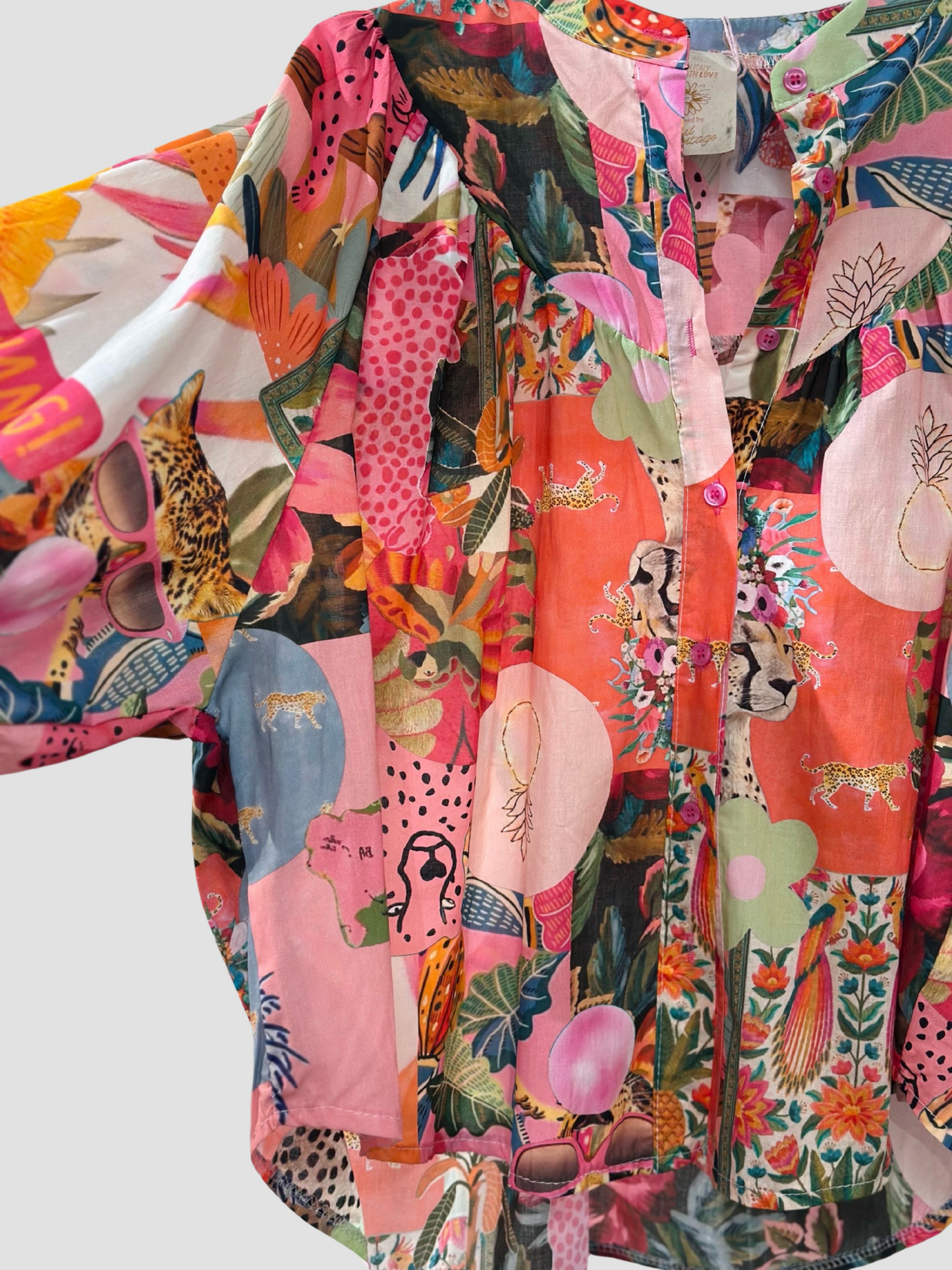 Chemise Pink Jungle
