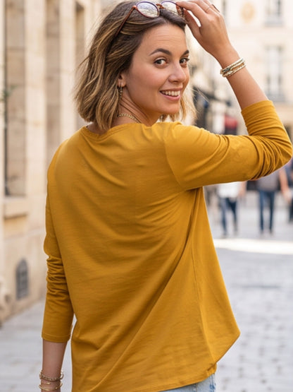 Top Louise - Col V Dentelle