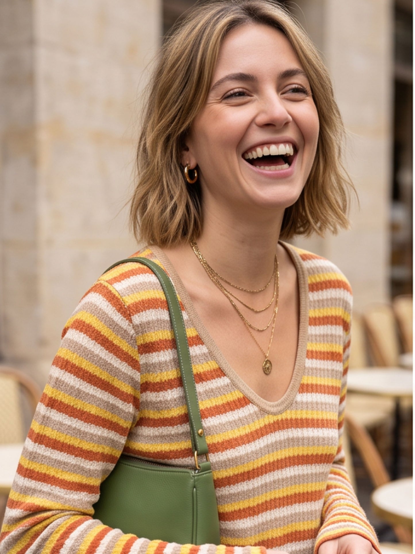 Pull Elea - Maille Rayée Estivale