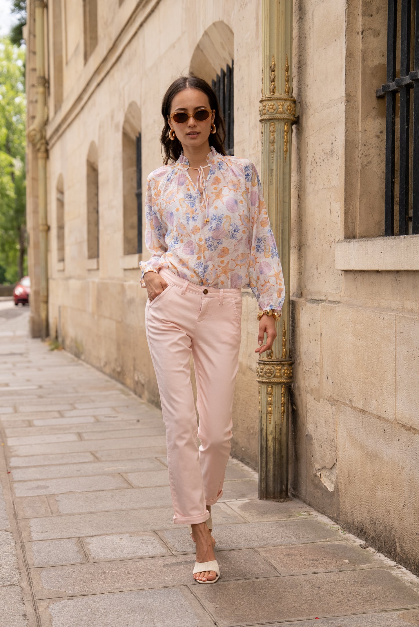 Pantalon Chino Femme