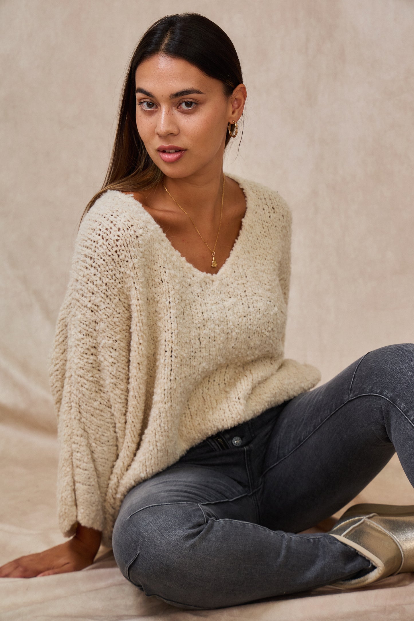 Pull Oversize Doudou Étoile