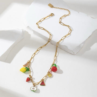Collier "Cocktail de Fruits"