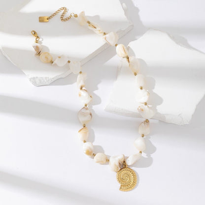 Collier "Coquillage Sacré"