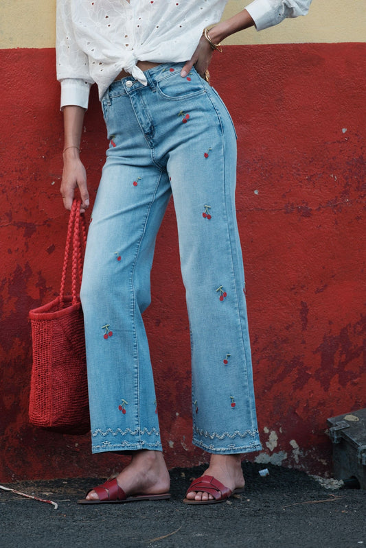 Jean Denim Cerises