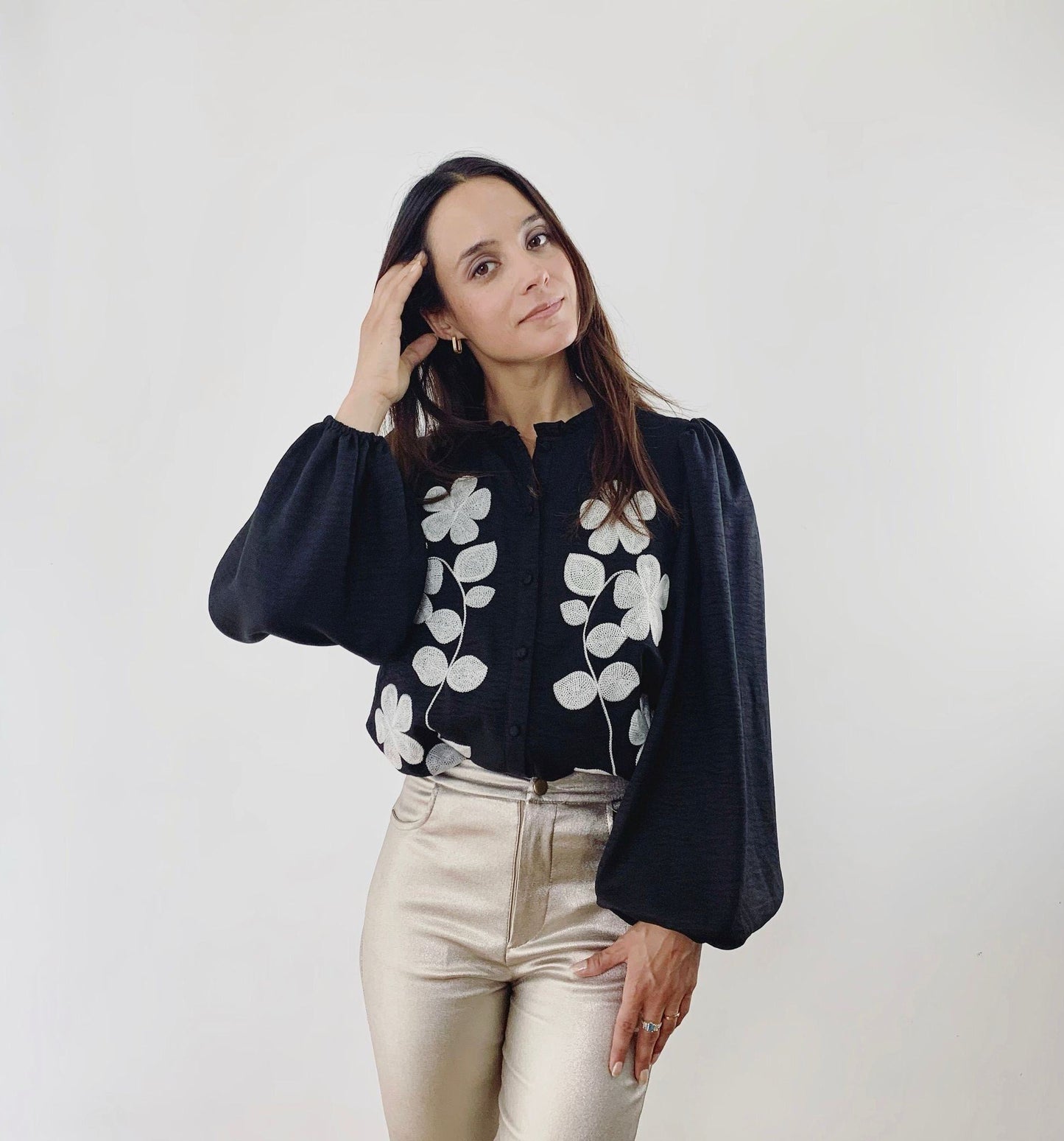 Blouse Brodé Malya