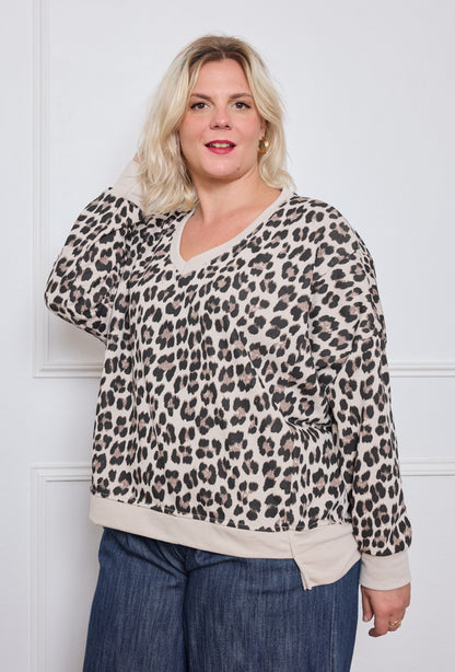 Sweat Coton Ample - TU du 44 au 50