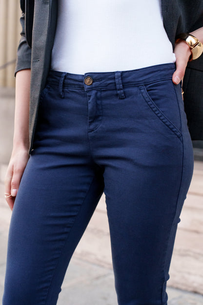 Pantalon en Toile Stetch